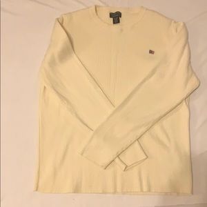 Cream polo jeans XXL crewneck